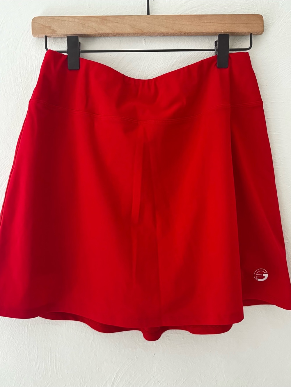 Women’s Red Performance Golf Skort Size M Classic, Preppy, Athleisure, Athletic